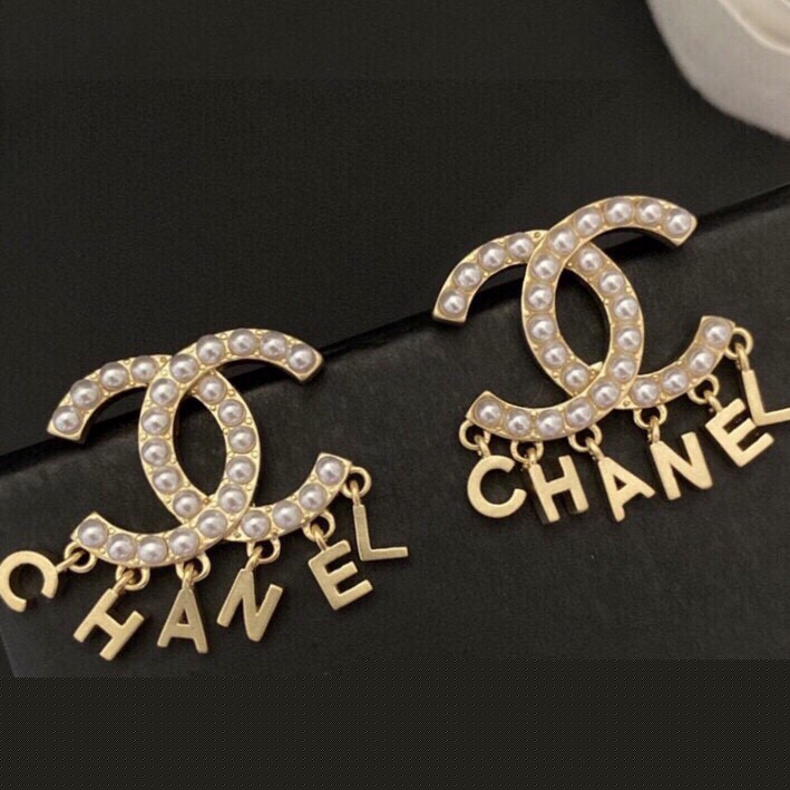 Ch*el earrings